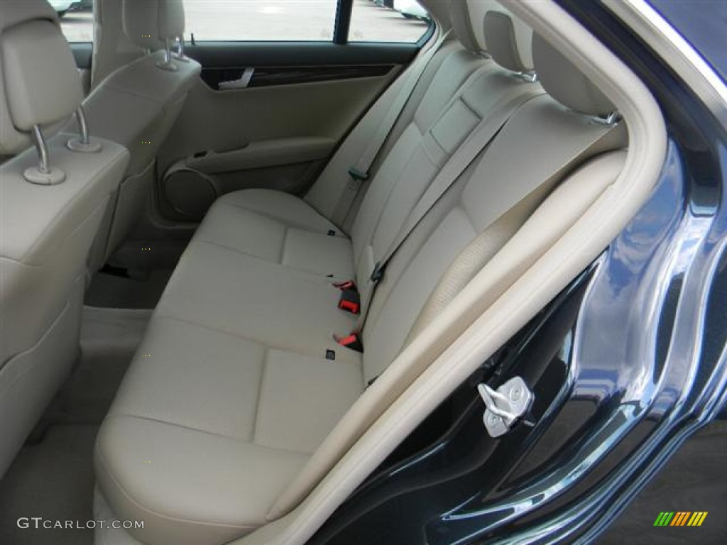 Almond Beige/Mocha Interior 2012 Mercedes-Benz C 250 Sport Photo #57737993