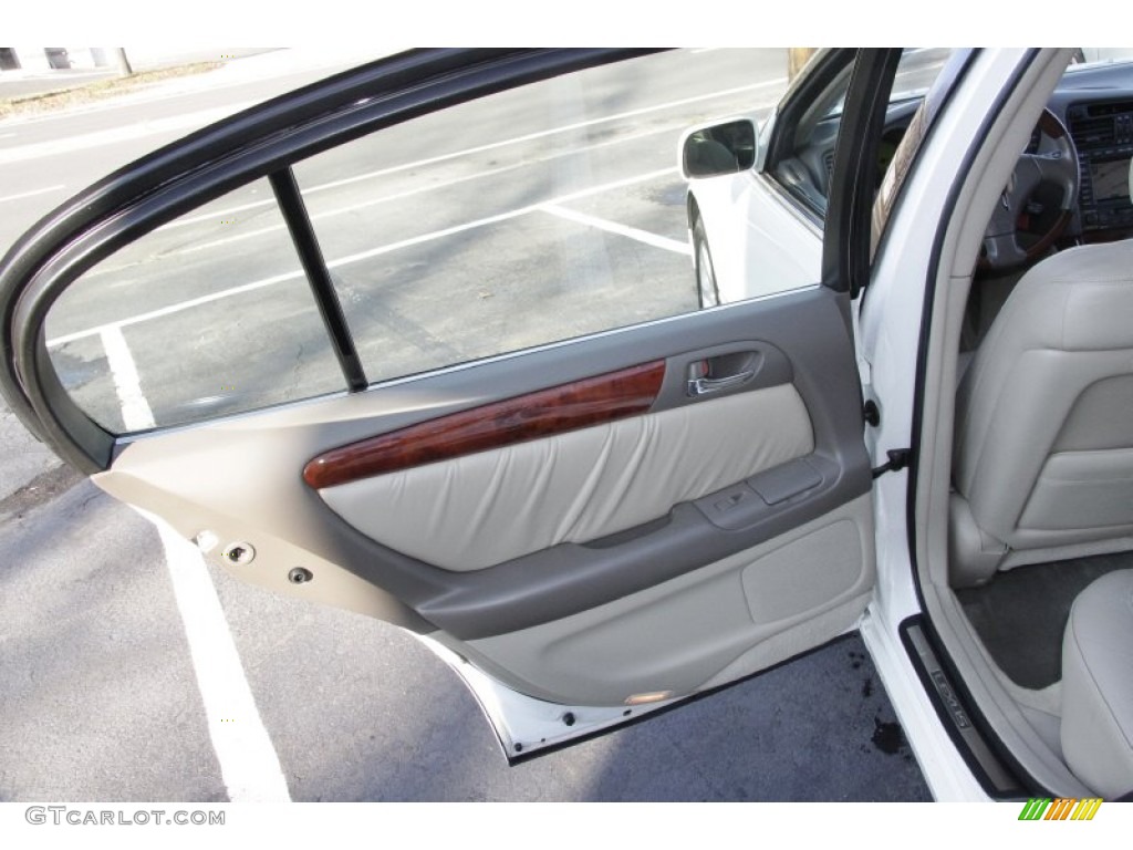 2002 Lexus GS 430 Ivory Door Panel Photo #57739190