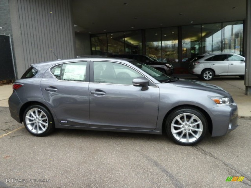 Nebula Gray Pearl 2012 Lexus CT 200h Hybrid Premium Exterior Photo #57739439
