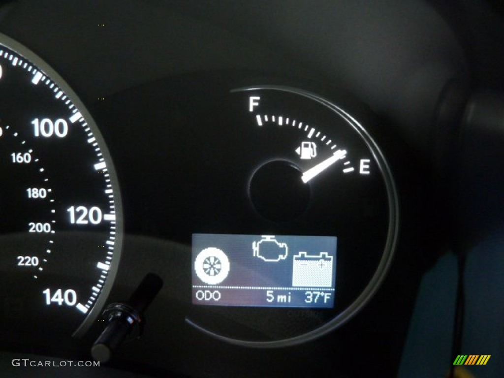 2012 CT 200h Hybrid Premium - Nebula Gray Pearl / Black photo #19