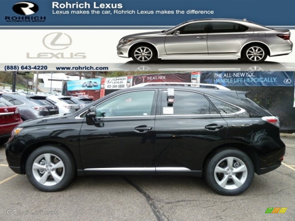 2012 Stargazer Black Lexus Rx 350 Awd 57695787 Gtcarlot