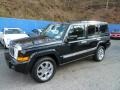 2010 Brilliant Black Crystal Pearl Jeep Commander Limited 4x4  photo #1