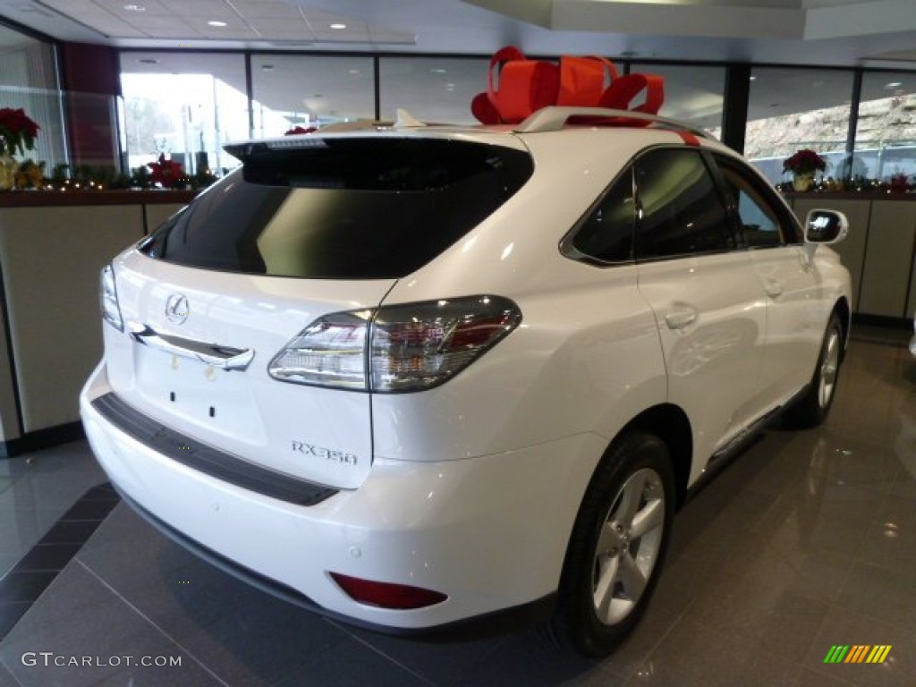 2012 RX 350 AWD - Starfire White Pearl / Parchment photo #4