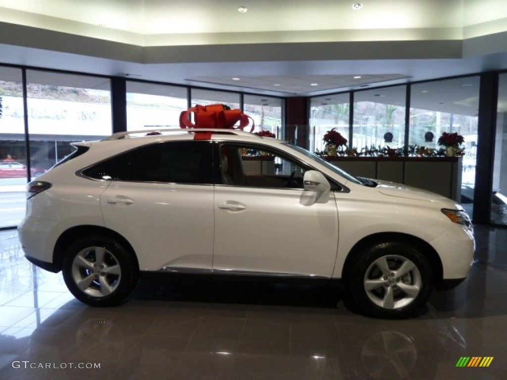 2012 RX 350 AWD - Starfire White Pearl / Parchment photo #5