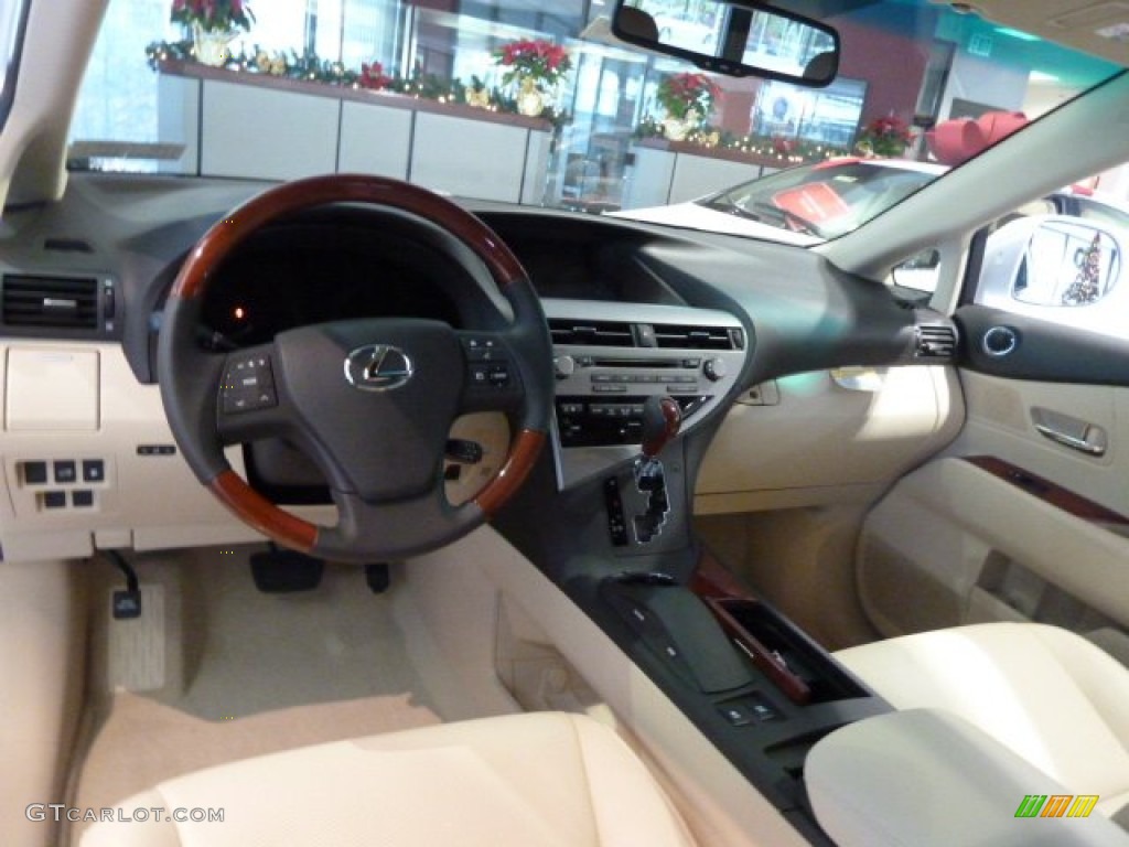 2012 RX 350 AWD - Starfire White Pearl / Parchment photo #11