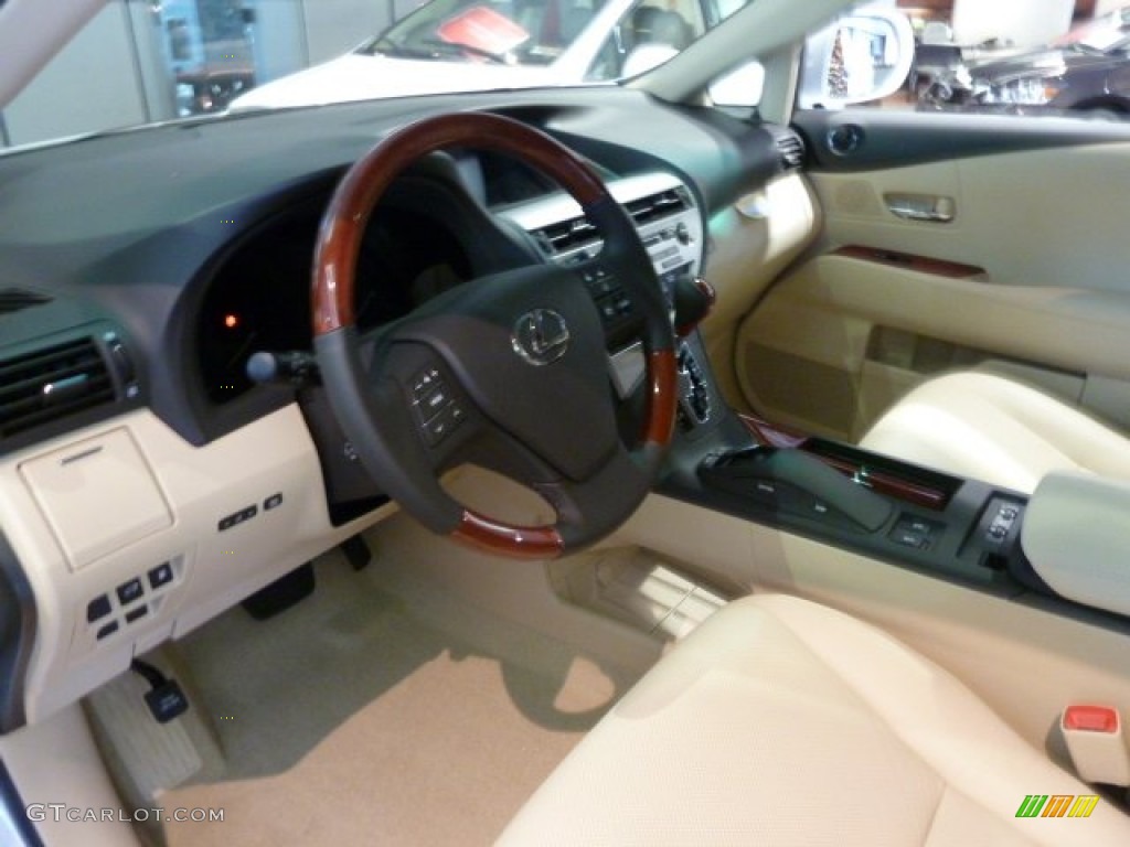 2012 RX 350 AWD - Starfire White Pearl / Parchment photo #14