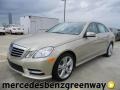 2012 Pearl Beige Metallic Mercedes-Benz E 350 Sedan  photo #1