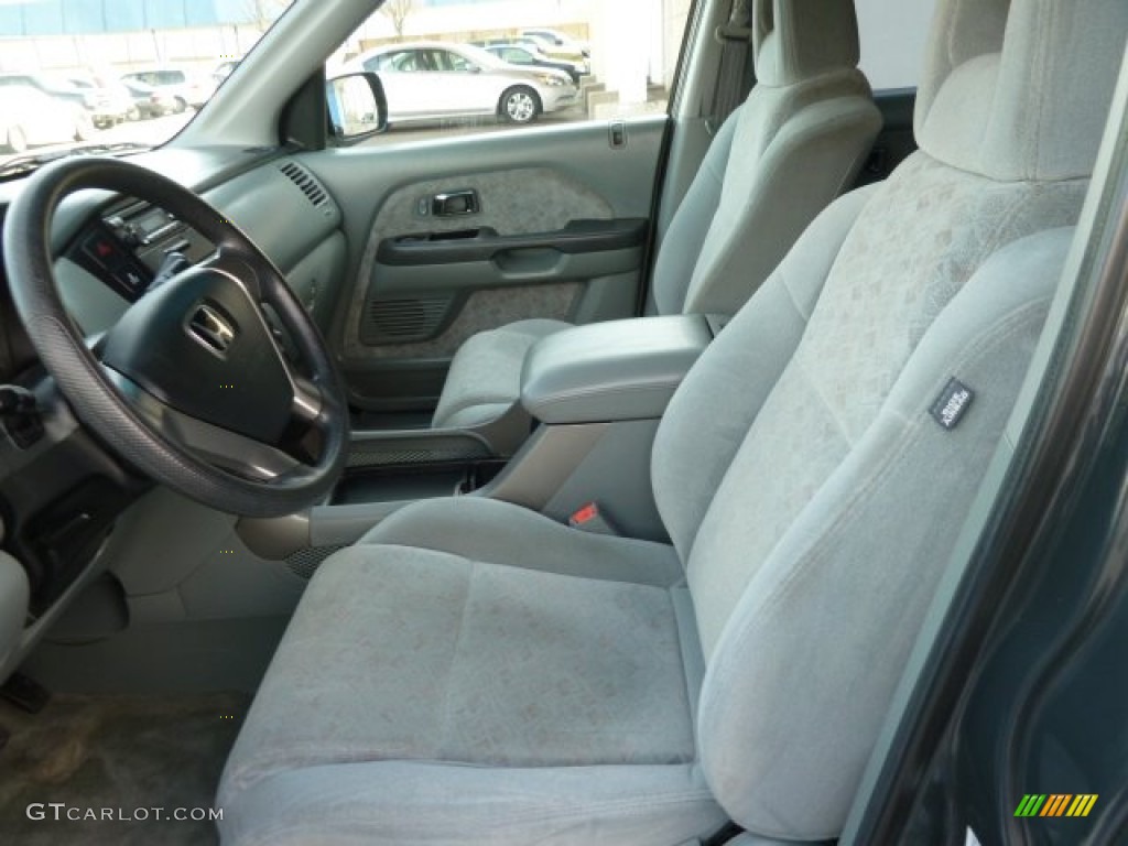 Gray Interior 2003 Honda Pilot LX 4WD Photo #57741788