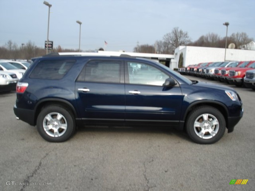 Deep Blue Metallic 2012 GMC Acadia SLE AWD Exterior Photo #57742373