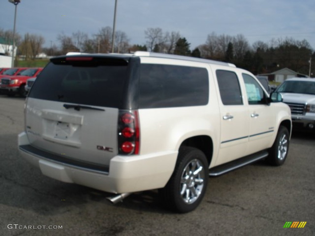White Diamond Tricoat 2012 GMC Yukon XL Denali AWD Exterior Photo #57742553