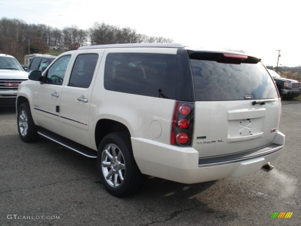 White Diamond Tricoat 2012 GMC Yukon XL Denali AWD Exterior Photo #57742574