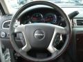 Ebony 2012 GMC Yukon XL Denali AWD Steering Wheel