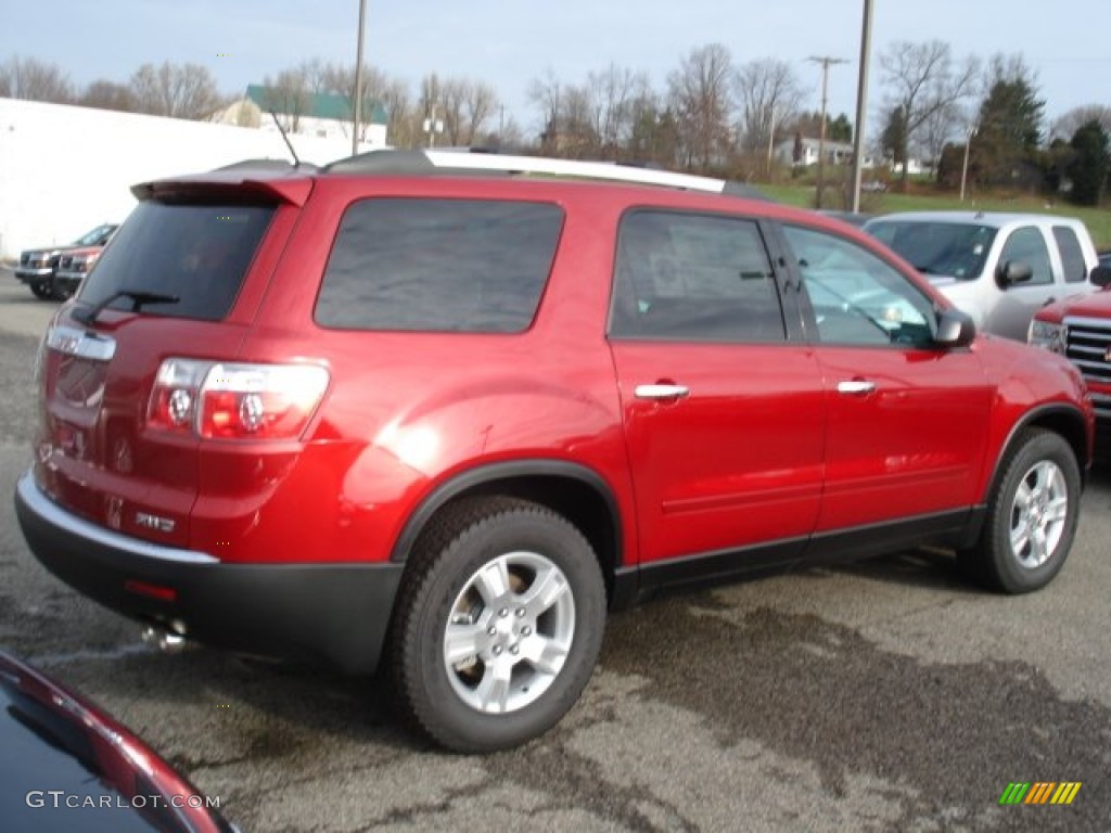 Crystal Red Tintcoat 2012 GMC Acadia SLE AWD Exterior Photo #57742748