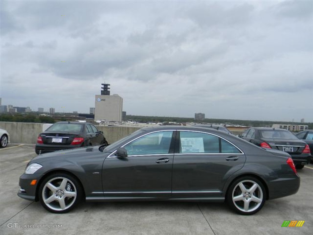 Designo Graphite Metallic 2012 Mercedes-Benz S 550 Sedan Exterior Photo #57743171