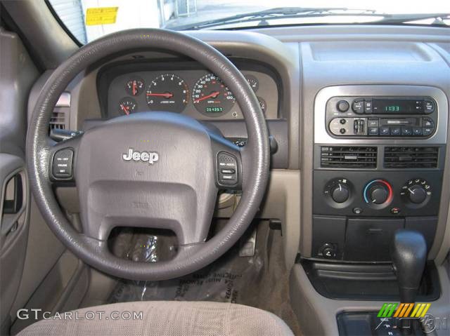 2001 Grand Cherokee Laredo - Steel Blue Pearl / Sandstone photo #28