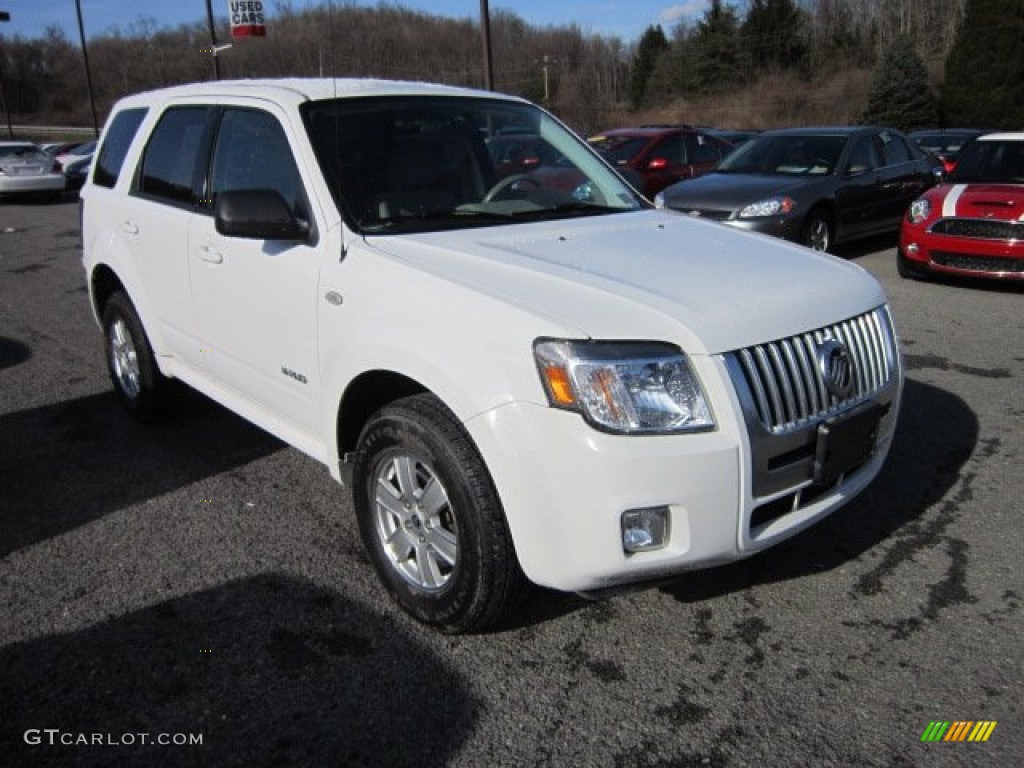 2008 Mariner V6 4WD - Oxford White / Stone photo #1