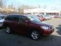 2010 Salsa Red Pearl Toyota Highlander Limited 4WD  photo #1