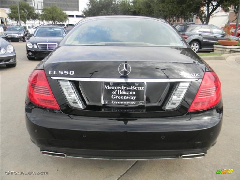 2012 CL 550 4MATIC - Black / Cashmere/Savanna photo #6