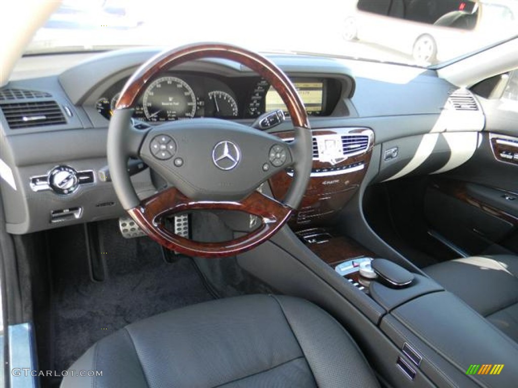 Black Interior 2012 Mercedes-Benz CL 550 4MATIC Photo #57744194