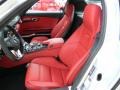 Drivers Seat in designo Classic Red