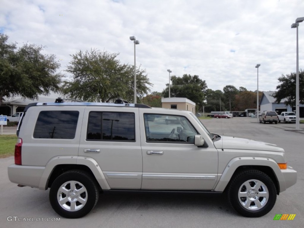 Light Graystone Pearl 2008 Jeep Commander Overland 4x4 Exterior Photo #57745859