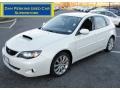 Aspen White 2008 Subaru Impreza WRX Wagon