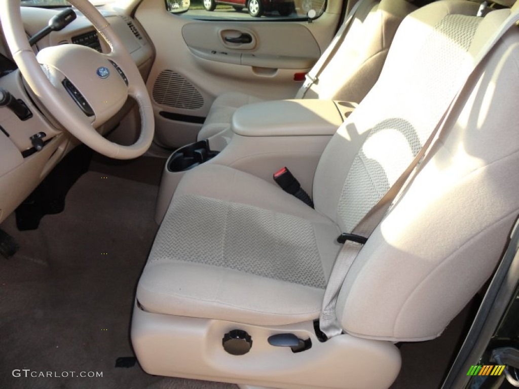 Heritage Medium Parchment Interior 2004 Ford F150 XLT Heritage SuperCab Photo #57748058