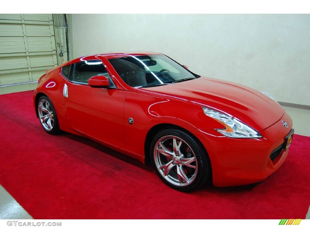 2011 370Z Sport Touring Coupe - Solid Red / Black photo #1
