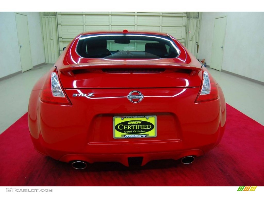2011 370Z Sport Touring Coupe - Solid Red / Black photo #5