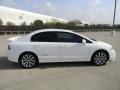 Taffeta White 2011 Honda Civic Si Sedan Exterior