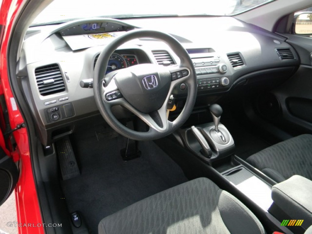 Black Interior 2011 Honda Civic Ex Coupe Photo 57748850