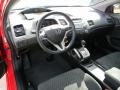 Black 2011 Honda Civic EX Coupe Interior Color