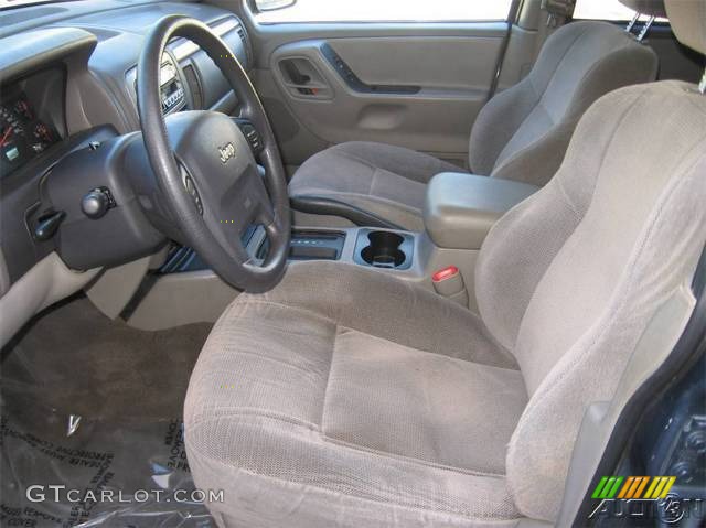 2001 Grand Cherokee Laredo - Steel Blue Pearl / Sandstone photo #41