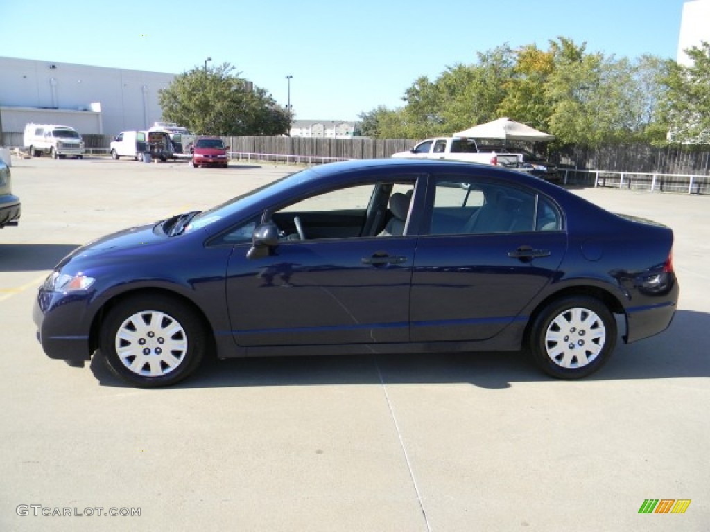 Royal Blue Pearl 2010 Honda Civic DX-VP Sedan Exterior Photo #57750325