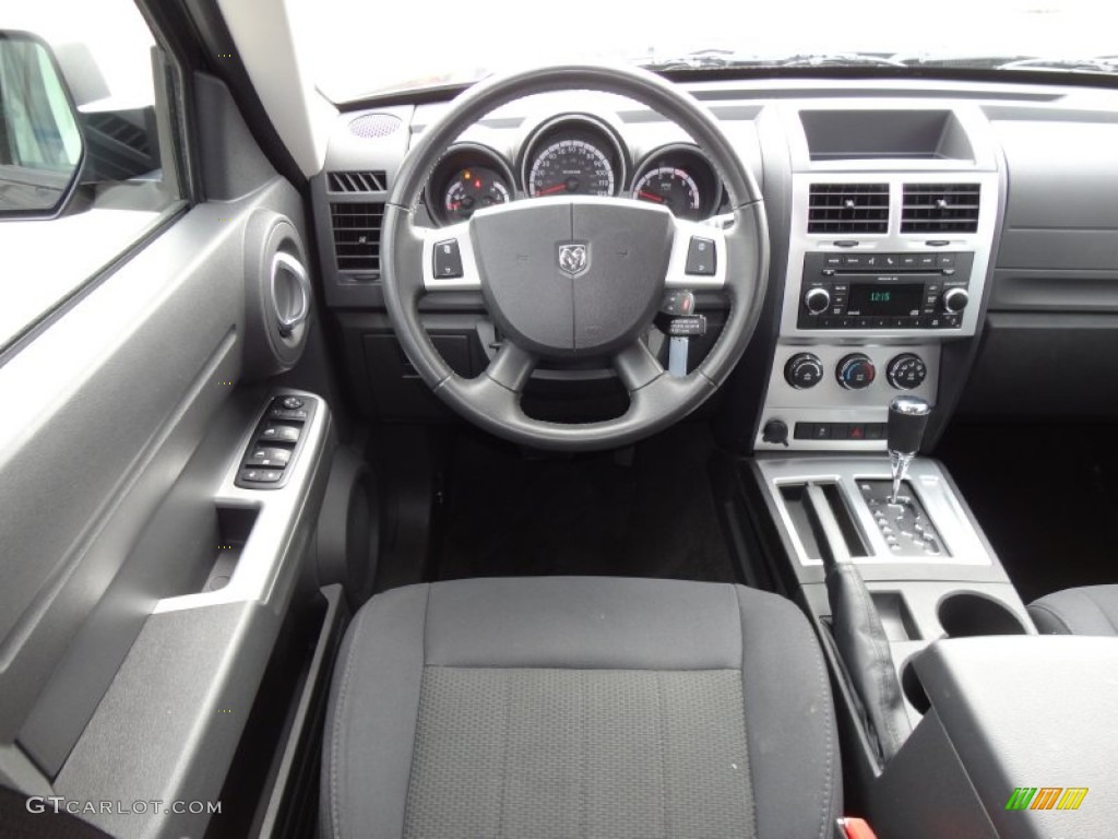 2011 Dodge Nitro SXT Dark Slate Gray Dashboard Photo #57750590