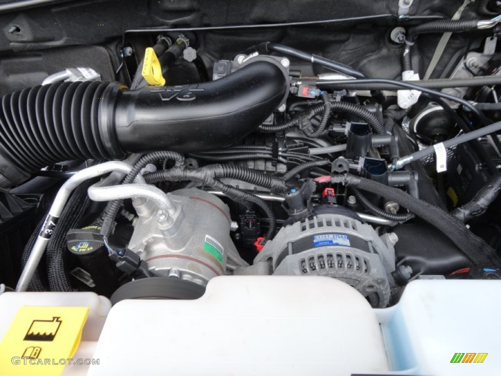 2011 Dodge Nitro SXT 3.7 Liter SOHC 12-Valve V6 Engine Photo #57750748