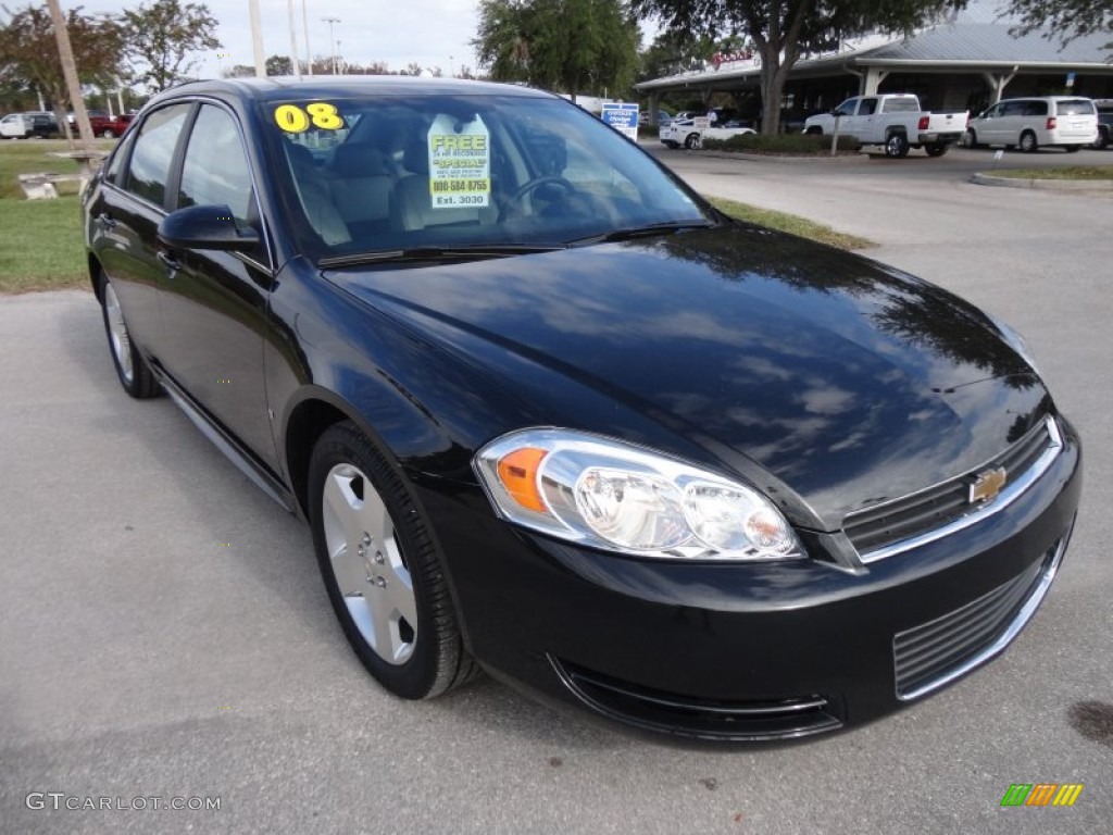 Black 2008 Chevrolet Impala LT Exterior Photo #57751427