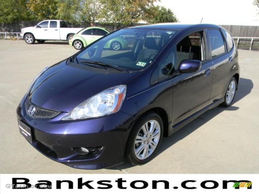 2009 Fit Sport - Blackberry Pearl / Sport Black photo #1