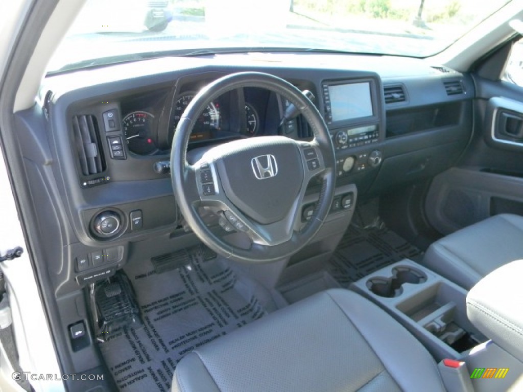 2009 Honda Ridgeline RTL Gray Dashboard Photo #57752642