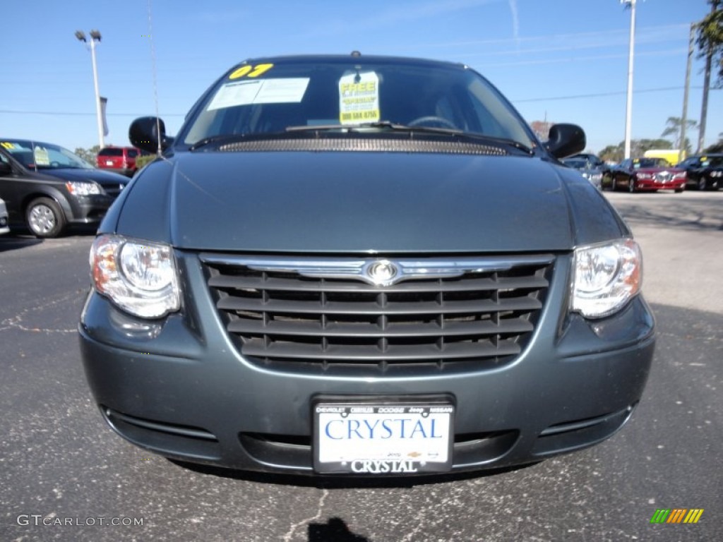 2007 Town & Country LX - Magnesium Pearl / Medium Slate Gray photo #15