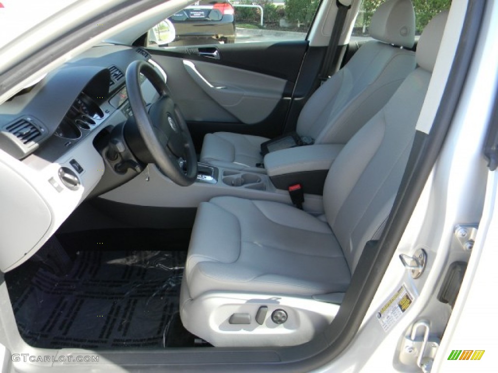 Classic Gray Interior 2008 Volkswagen Passat Turbo Sedan Photo #57753980