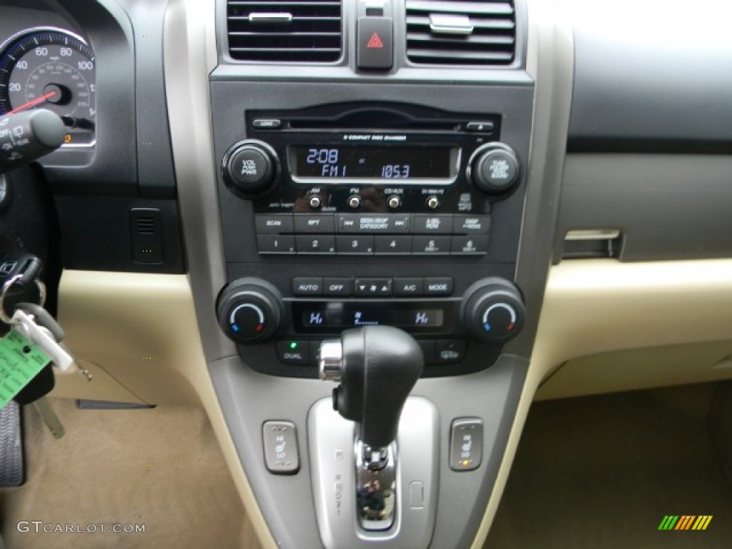 2008 CR-V EX-L - Green Tea Metallic / Ivory photo #11
