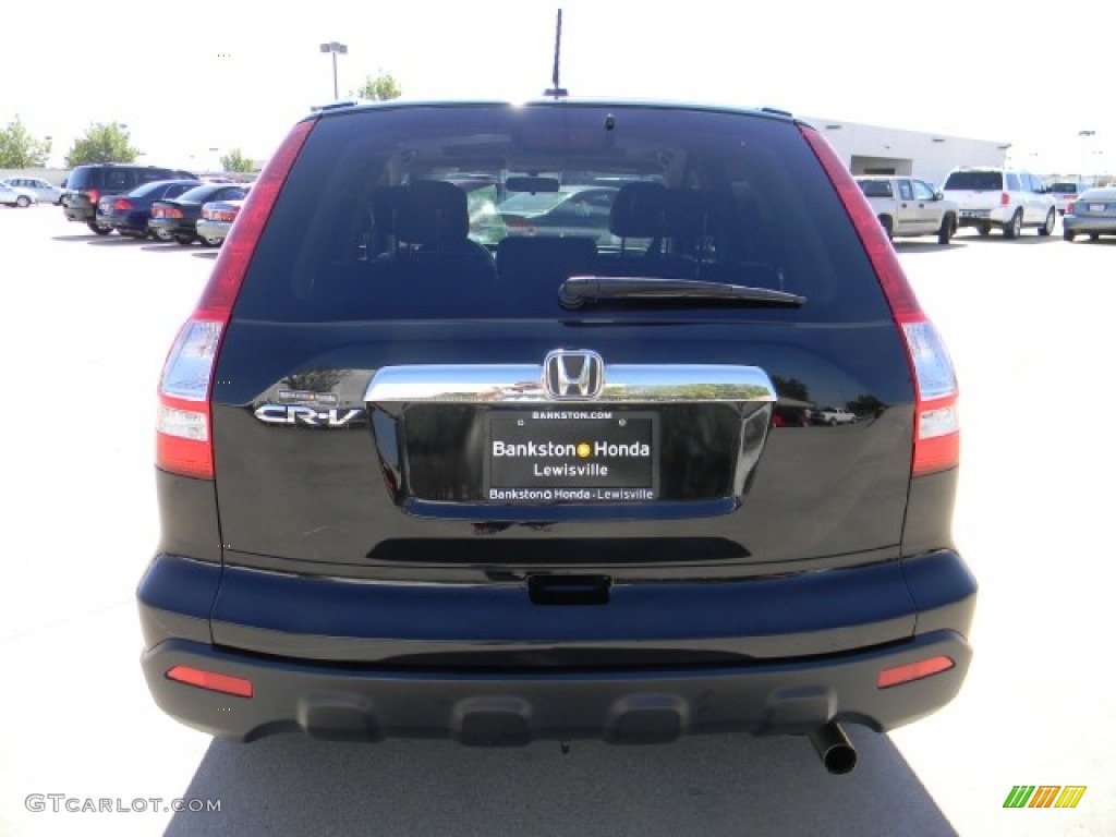 2008 CR-V EX-L - Nighthawk Black Pearl / Black photo #4