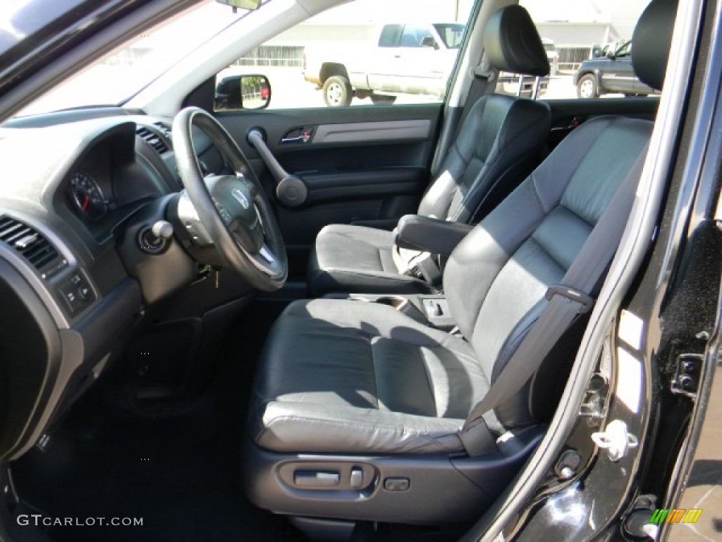2008 CR-V EX-L - Nighthawk Black Pearl / Black photo #8