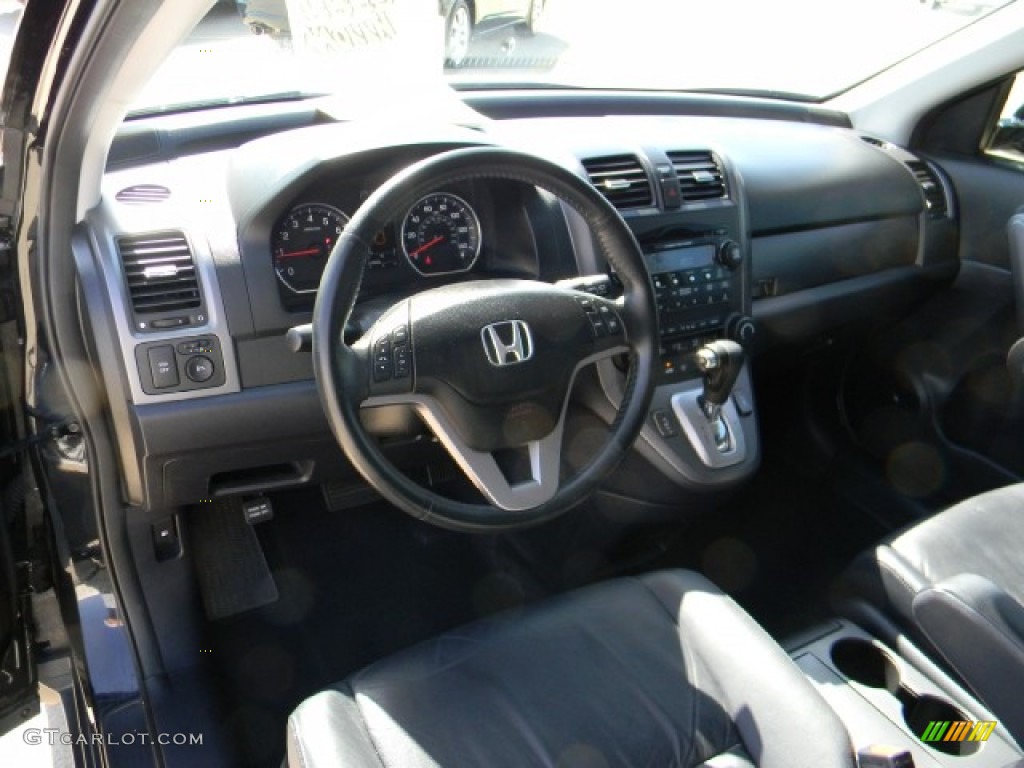 2008 CR-V EX-L - Nighthawk Black Pearl / Black photo #9