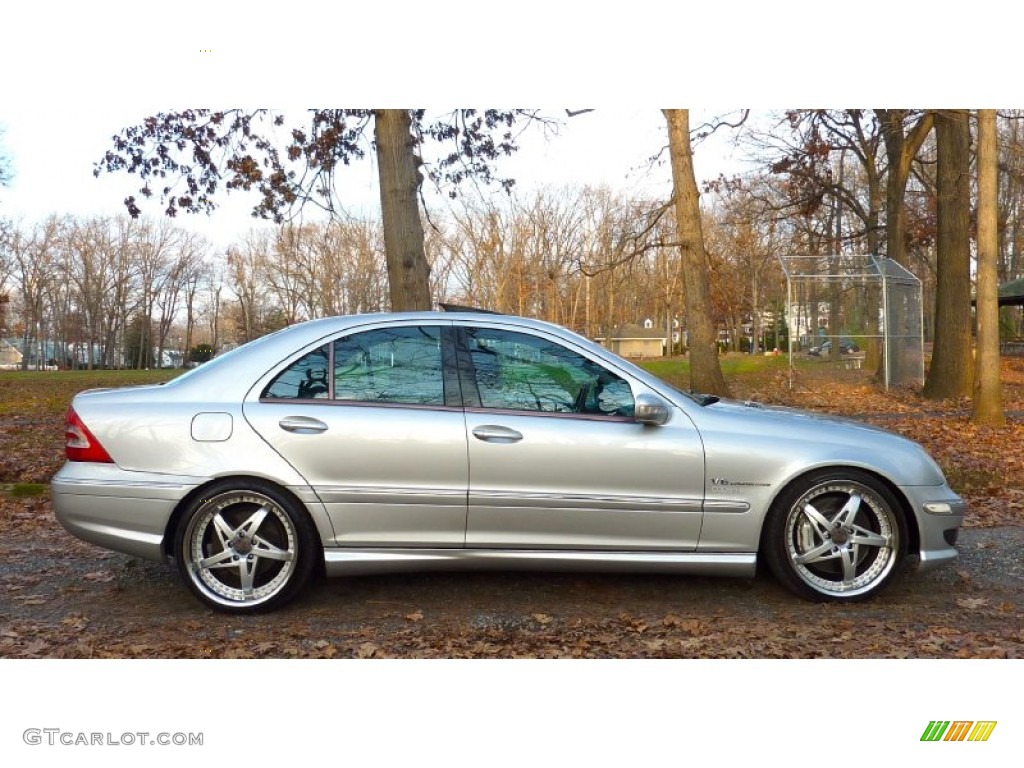 Brilliant Silver Metallic 2002 Mercedes-Benz C 32 AMG Sedan Exterior Photo #57755378