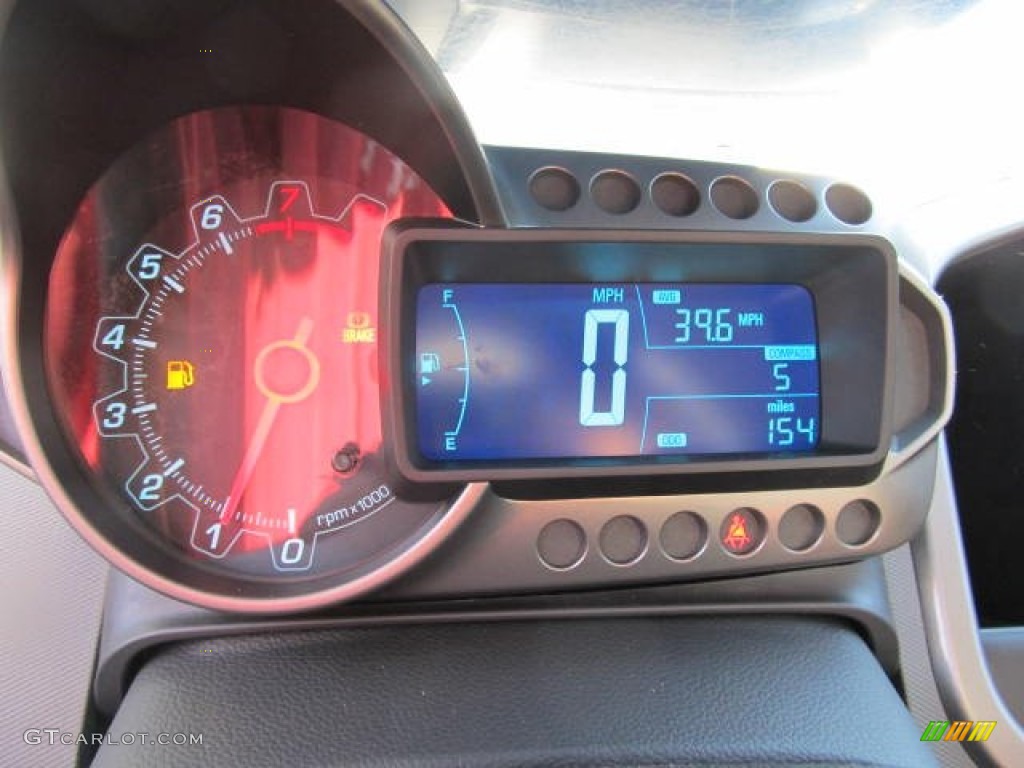 2012 Chevrolet Sonic LT Hatch Gauges Photo #57755585