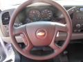 Dark Titanium Steering Wheel Photo for 2012 Chevrolet Silverado 1500 #57755660