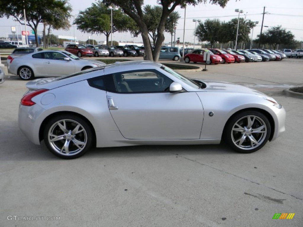 Brilliant Silver 2011 Nissan 370Z Sport Touring Coupe Exterior Photo #57757559
