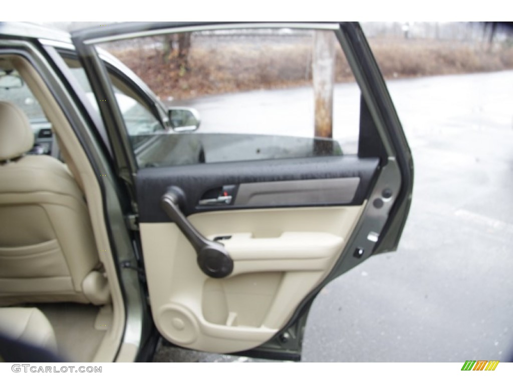 2009 CR-V EX-L 4WD - Green Tea Metallic / Ivory photo #18